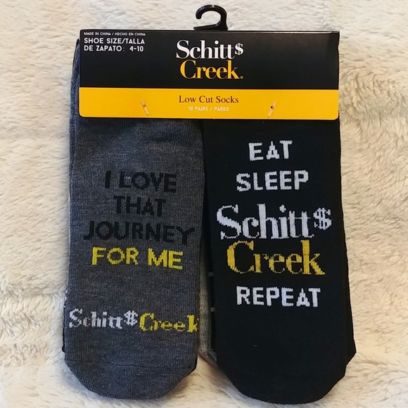 NWT Schitt$ Creek 10 Pack Low Cut Socks - Picture 1 of 5